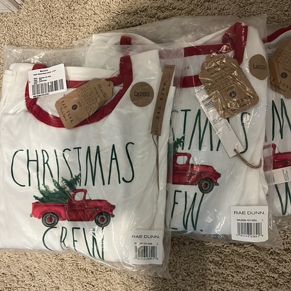 NWT- Rae Dunn Christmas PJ’s- multiple available- this listing is for a L - Picture 2 of 7